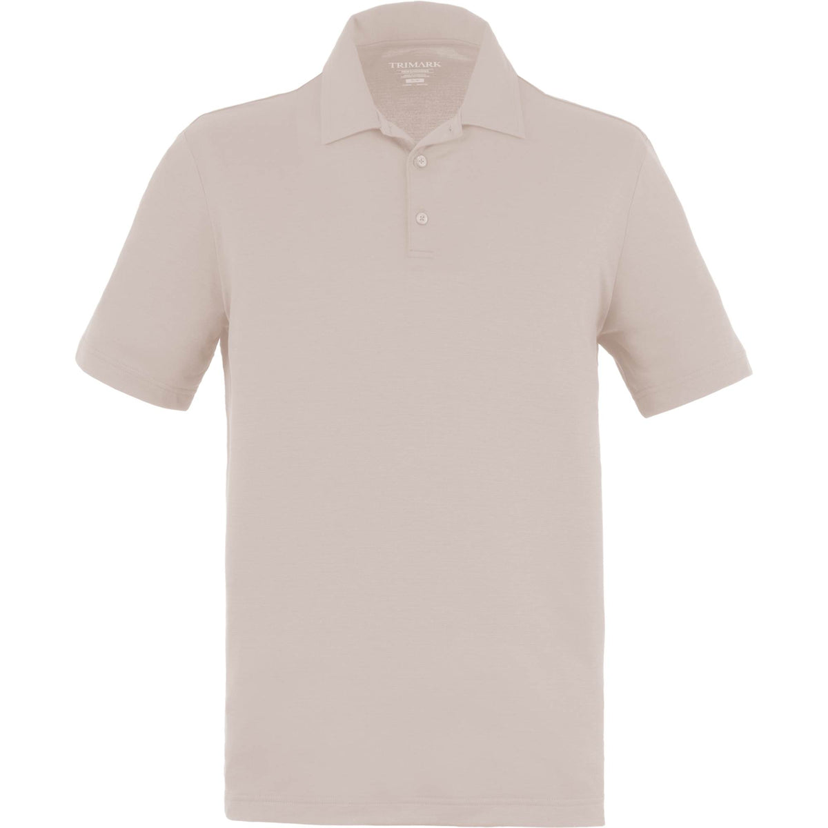 Izu Everything Performance Eco Polo for Men Transfer - Sandstone - Front Flat 2
