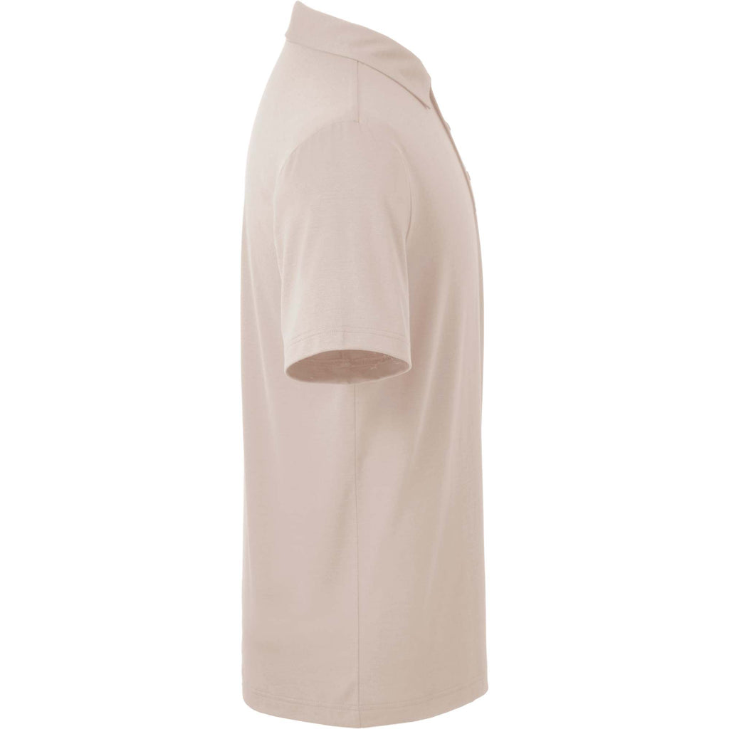 Izu Everything Performance Eco Polo for Men Transfer - Sandstone - Right Side Flat