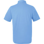 Izu Everything Performance Eco Polo for Men Transfer - Sky - Back