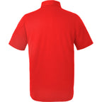 Izu Everything Performance Eco Polo for Men Transfer - Team Red - Back