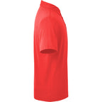 Izu Everything Performance Eco Polo for Men Transfer - Team Red - Right Side Flat