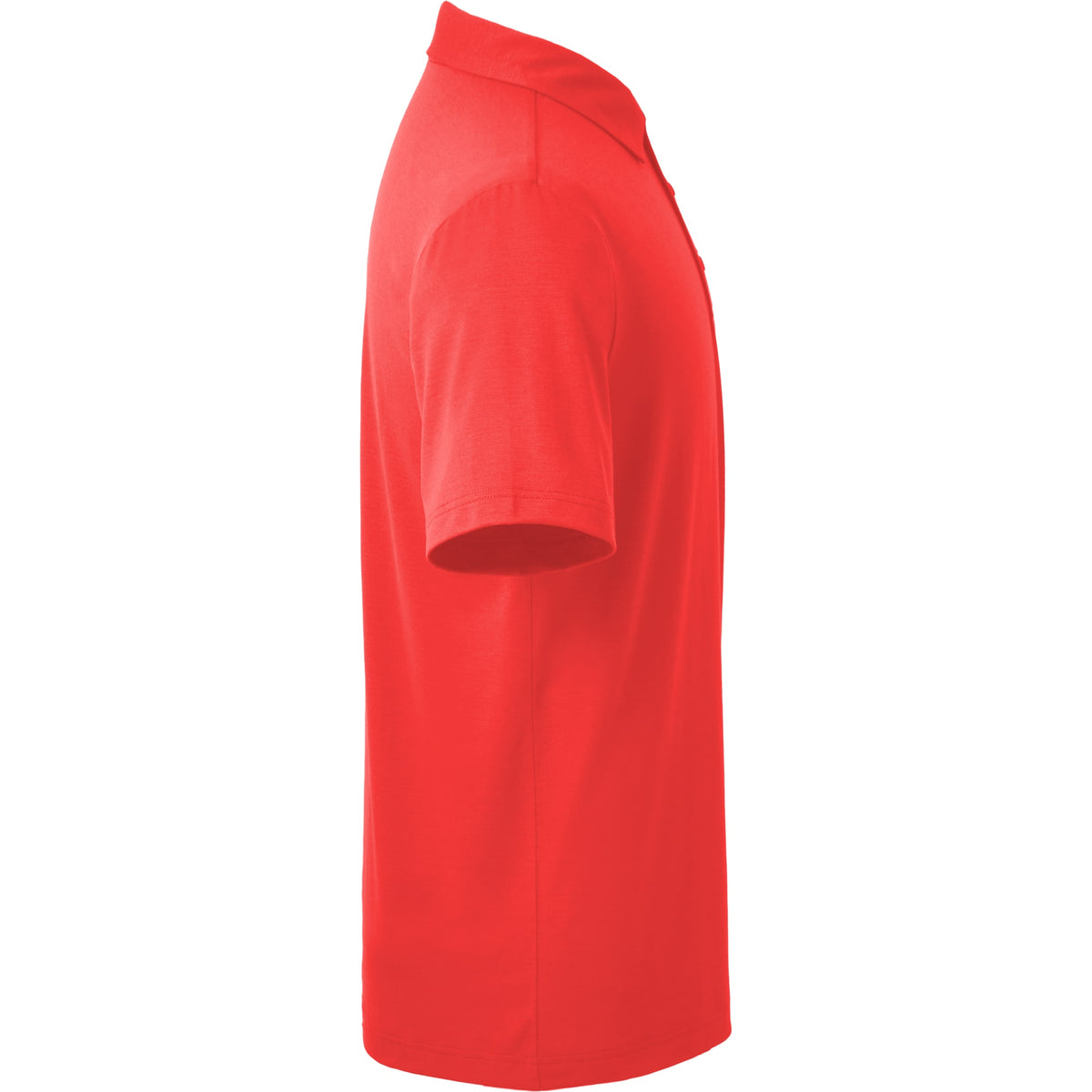 Izu Everything Performance Eco Polo for Men Transfer - Team Red - Right Side Flat