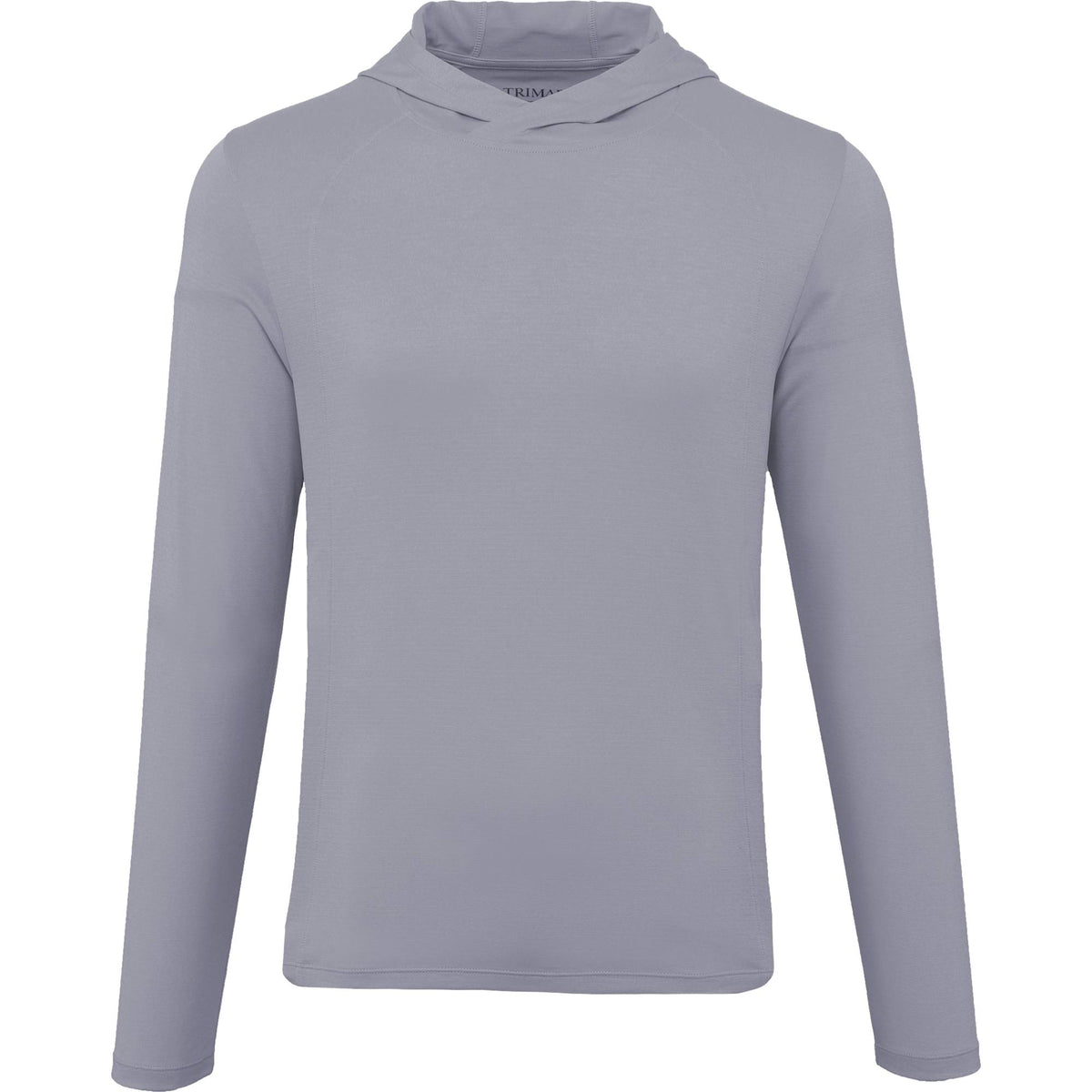 Izu Everything Performance Hoodie for Men Embroidery - Light Grey - Front