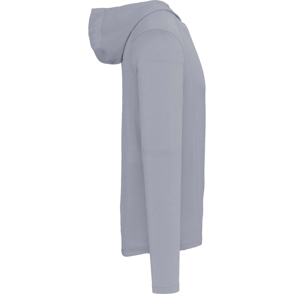 Izu Everything Performance Hoodie for Men Embroidery - Light Grey - Right Side