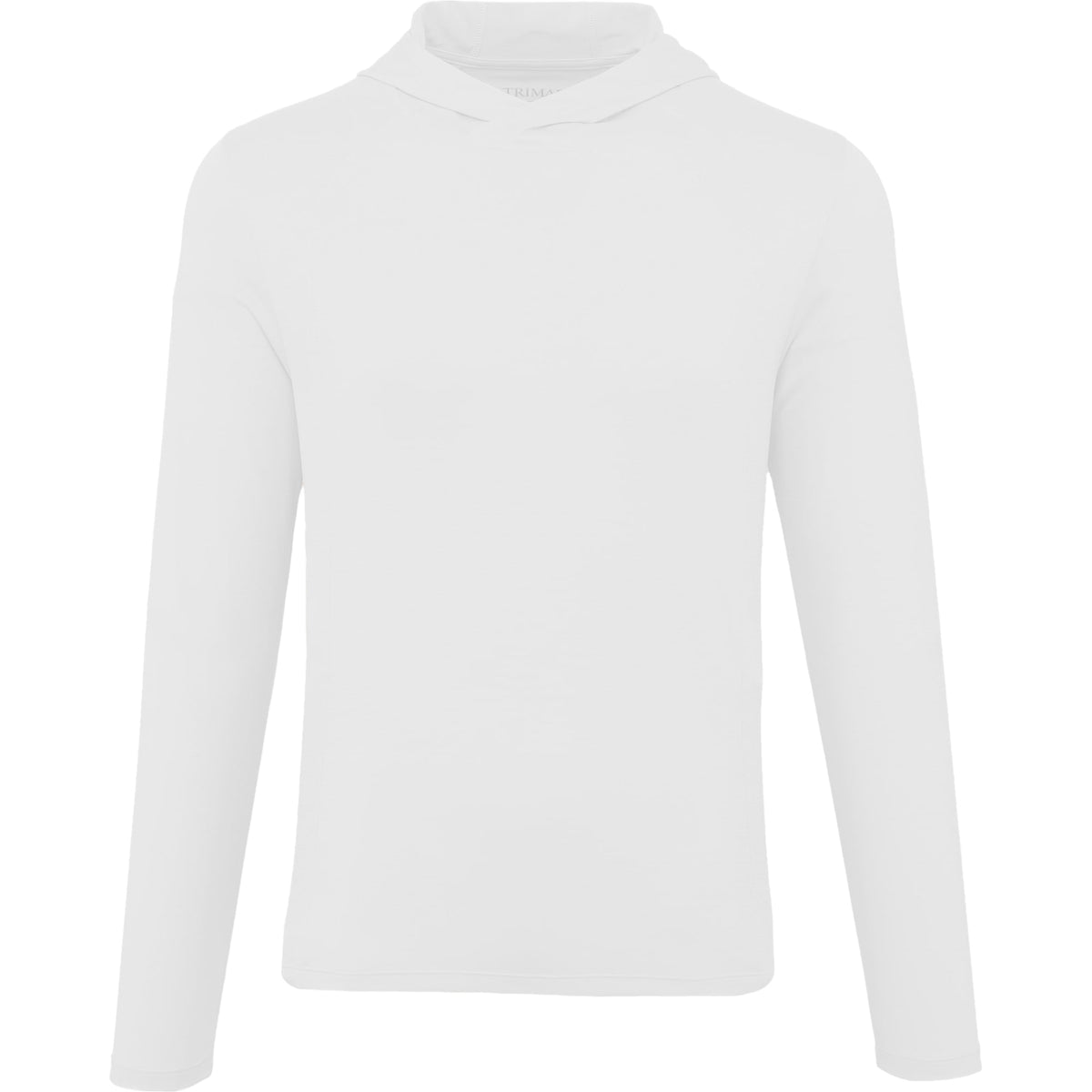 Izu Everything Performance Hoodie for Men Embroidery - White - Front