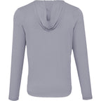 Izu Everything Performance Hoodie for Men Transfer - Light Grey - Back
