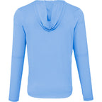 Izu Everything Performance Hoodie for Men Transfer - Sky - Back