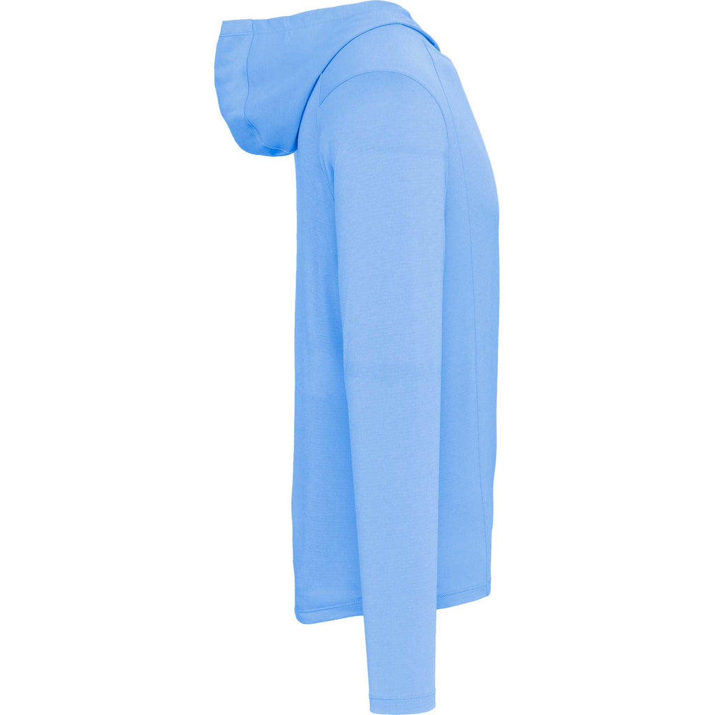 Izu Everything Performance Hoodie for Men Transfer - Sky - Right Side