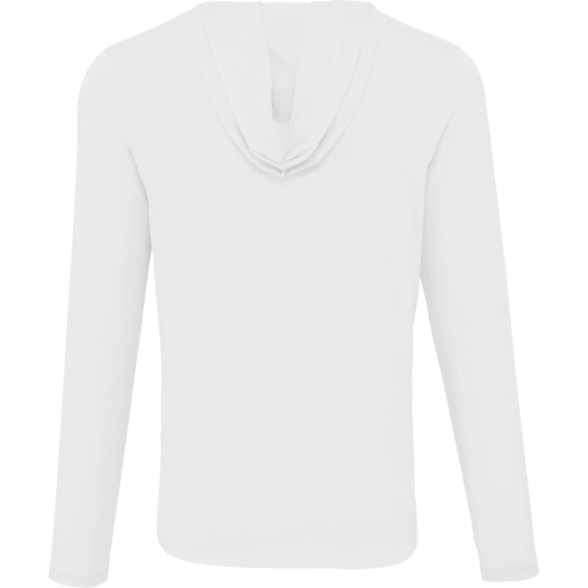 Izu Everything Performance Hoodie for Men Transfer - White - Back