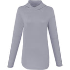 Izu Everything Performance Hoodie for Women Embroidery - Light Grey - Front