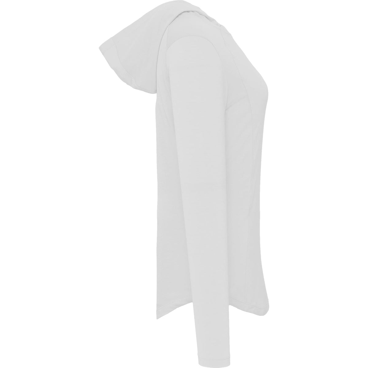 Izu Everything Performance Hoodie for Women Embroidery - White - Right Side