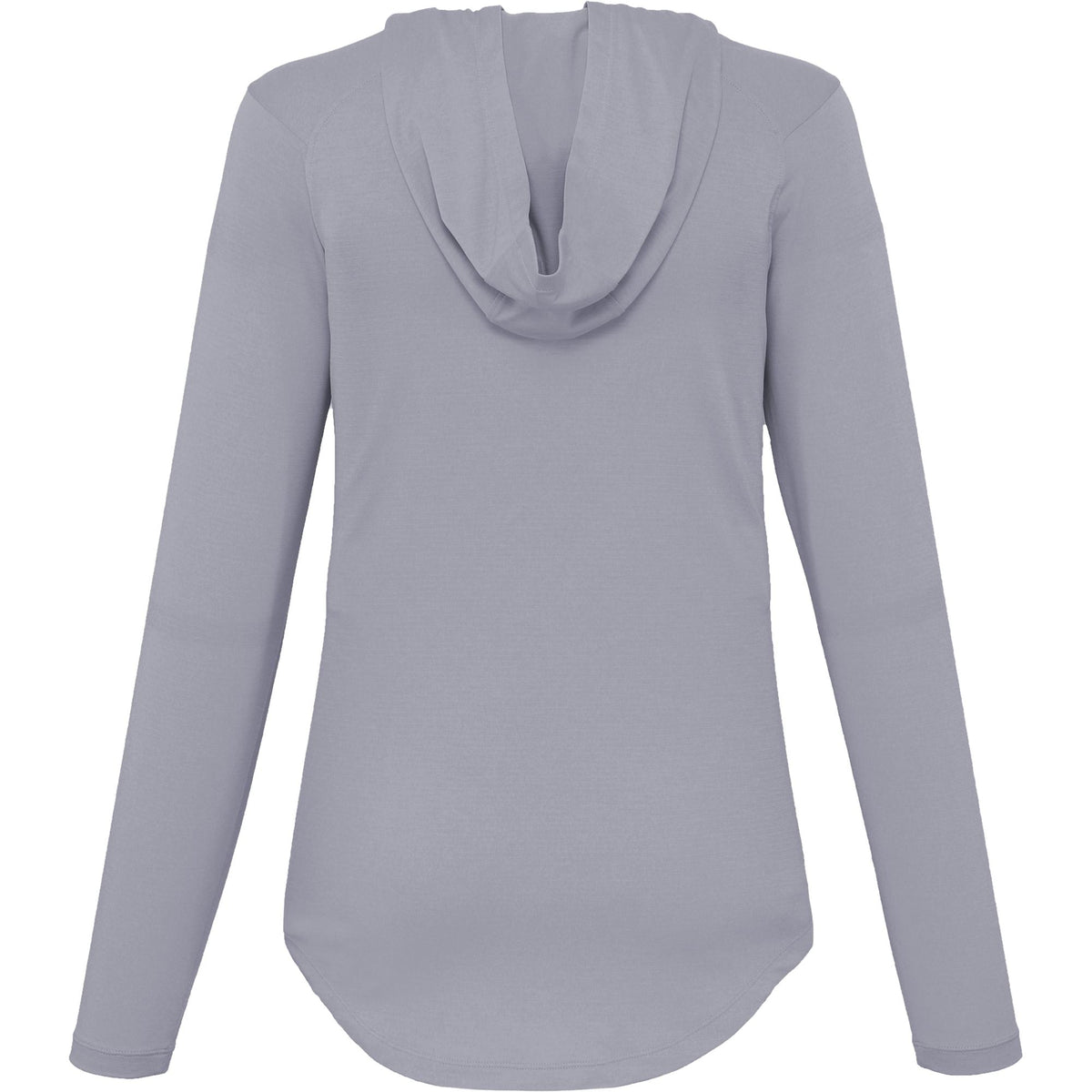 Izu Everything Performance Hoodie for Women Transfer - Light Grey - Back