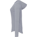 Izu Everything Performance Hoodie for Women Transfer - Light Grey - Left Side