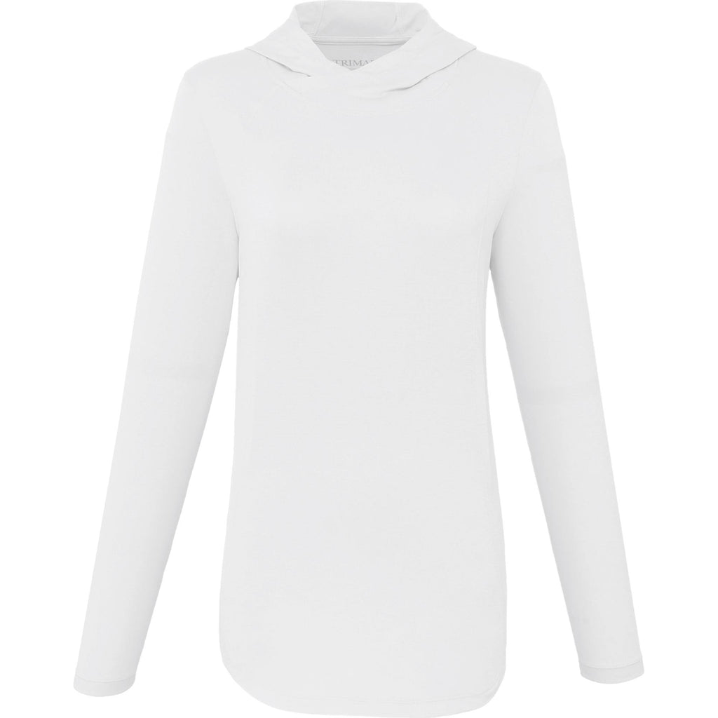 Izu Everything Performance Hoodie for Women Transfer - White - Front