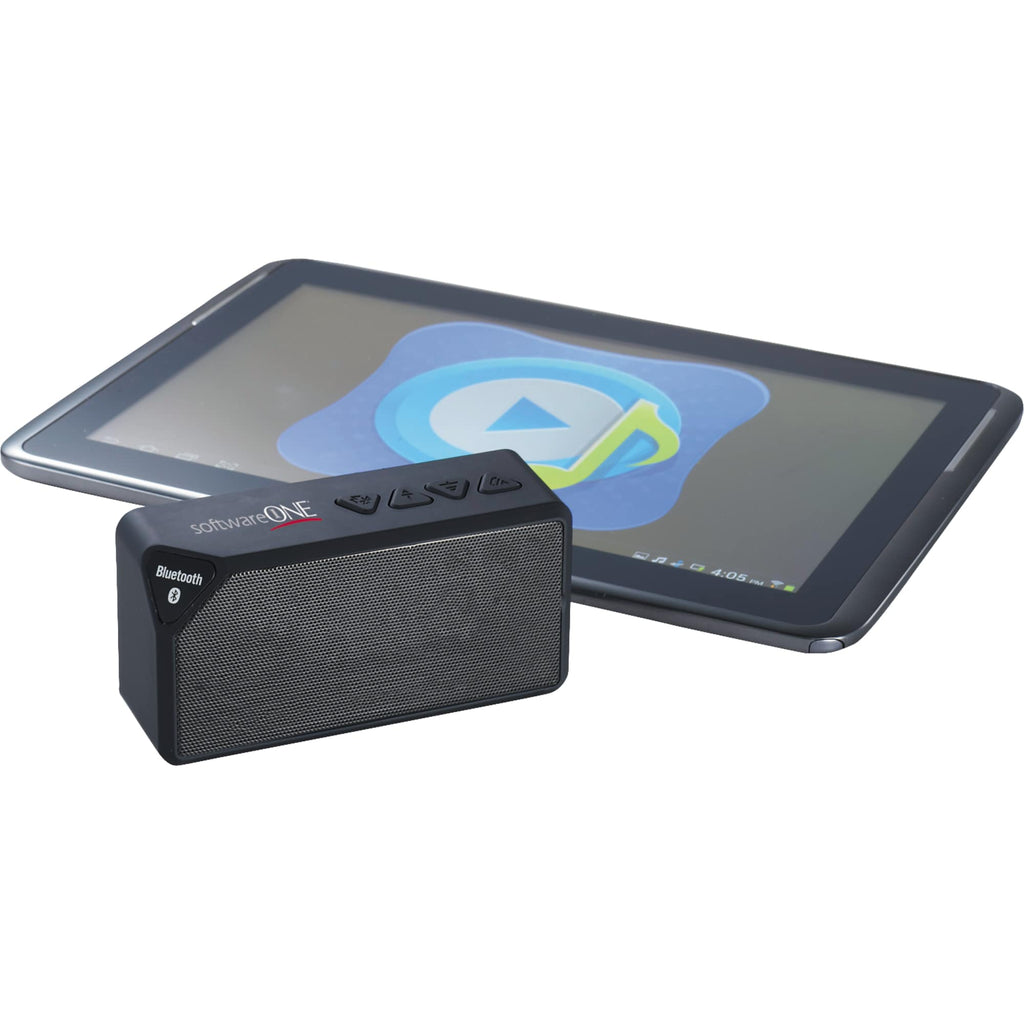 Jabba Portable Speaker with Aux Input - Black - Photo