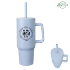 Jackson Intrepid Recycled Stainless Steel Tumbler, 40 oz - Light Blue - Silk Screen