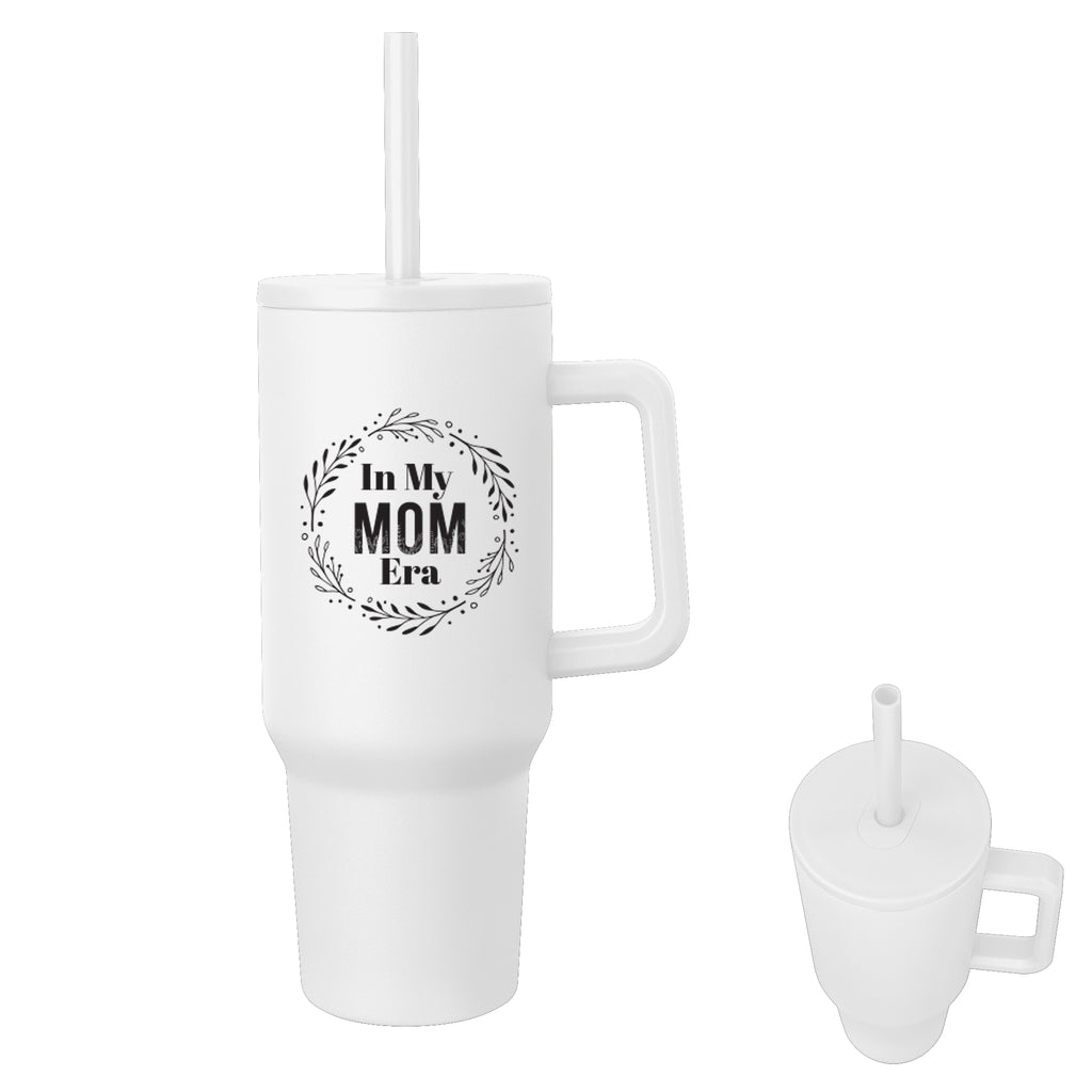 Jackson Intrepid Recycled Stainless Steel Tumbler, 40 oz - White - Silk Screen