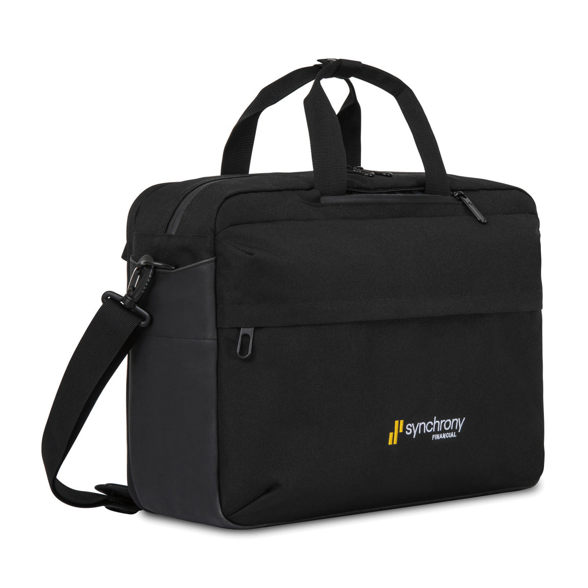 Jackson Slim 4 in 1 Convertible Laptop Bag, 17 Inch Transfer - Black - View 2