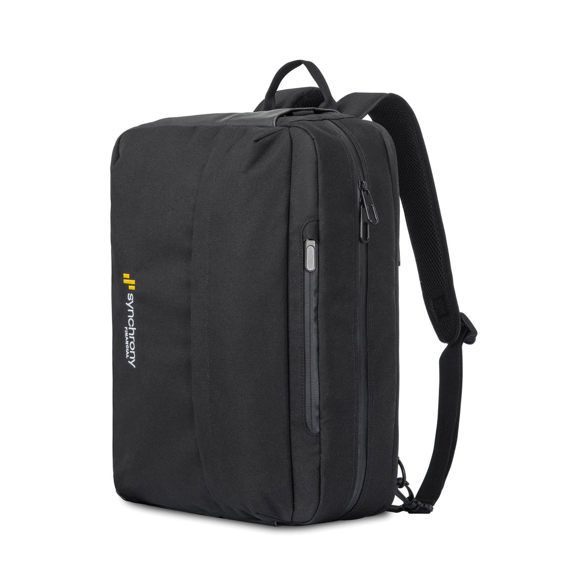 Jackson Slim 4 in 1 Convertible Laptop Bag, 17 Inch Transfer - Black - View 6