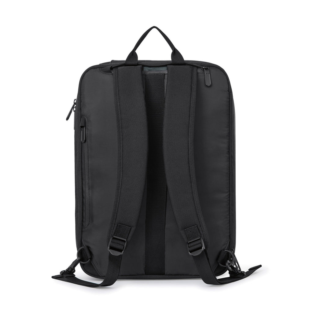 Jackson Slim 4 in 1 Convertible Laptop Bag, 17 Inch Transfer - Black - View 7