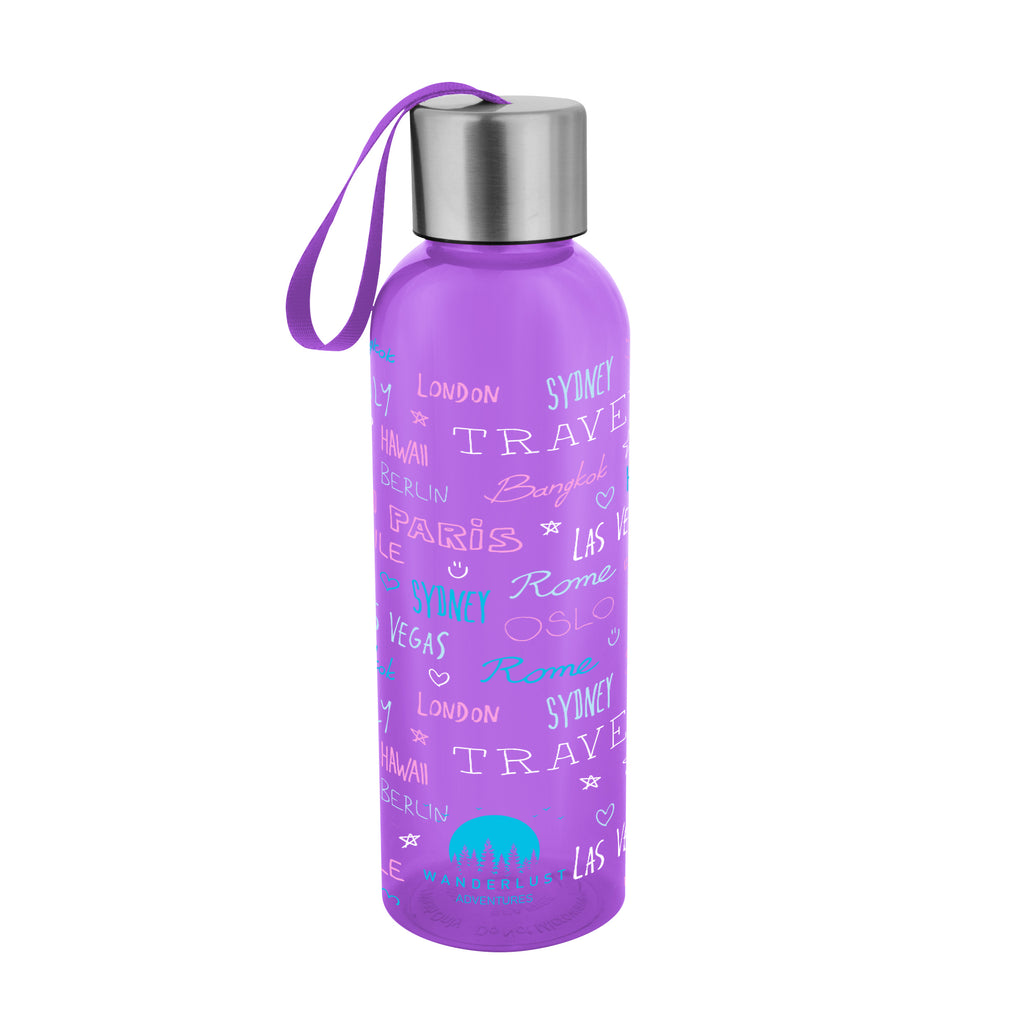 Jaclyn Bottle in Full Color, 20 oz - Purple - Colorbrite