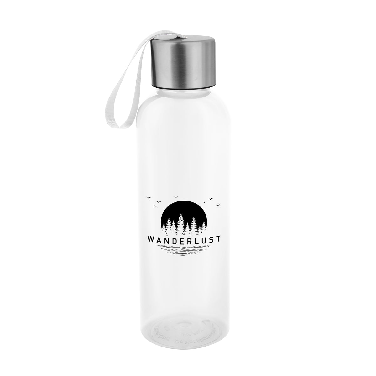 Jaclyn Bottle in Recycled PET, 20 oz - Clear - Silk Screen
