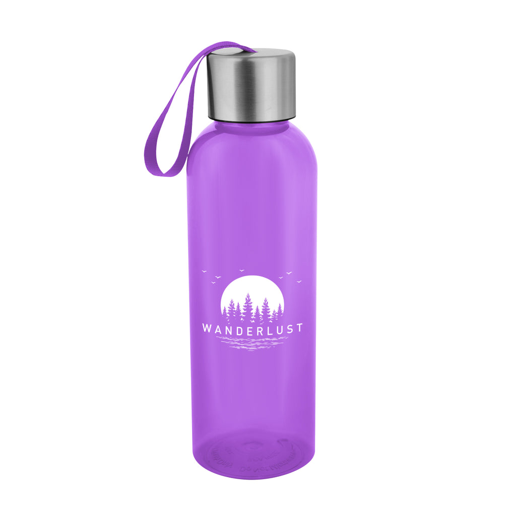 Jaclyn Bottle in Recycled PET, 20 oz - Purple - Silk Screen
