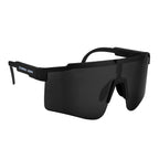 Jagger Sunglasses with Recycled Frames - Black with Black - Pad Print