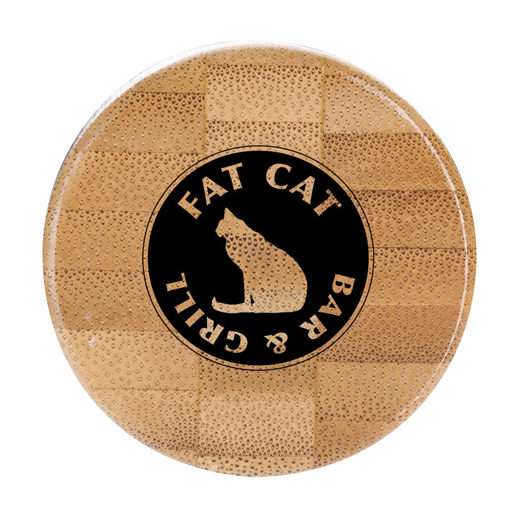 James Glass Bottle, 20 oz - Optional_Padprint