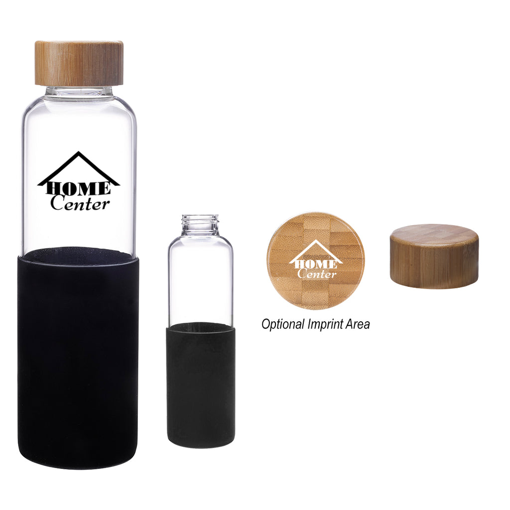 James Glass Bottle, 20 oz