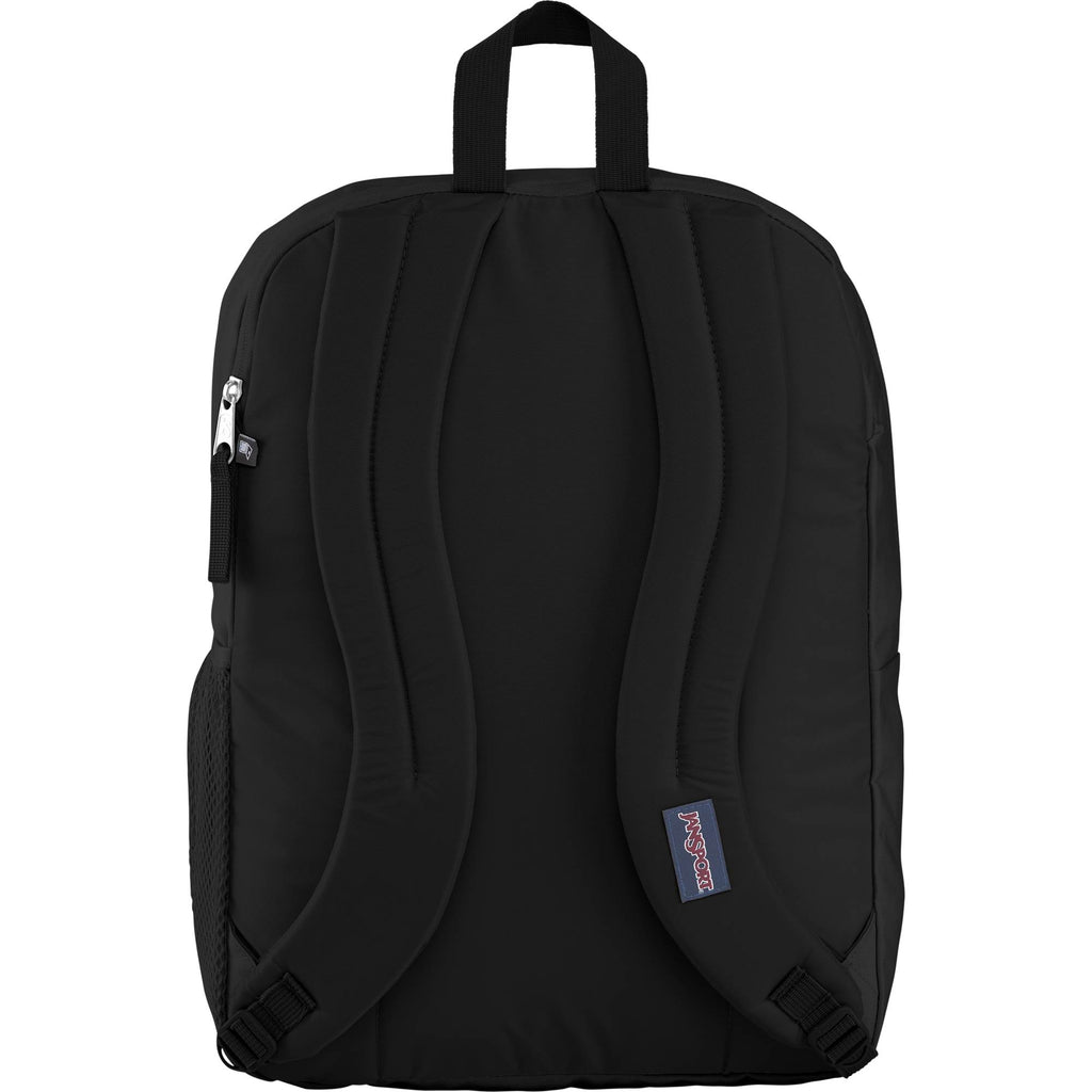 JanSport Big Student Backpack with 15 Inch Laptop Sleeve Transfer - Black - Back
