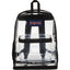 JanSport Clear PVC Backpack - Clear - Front