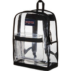 JanSport Clear PVC Backpack - Clear - Left Angle
