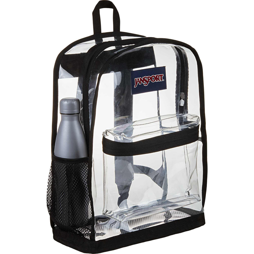 JanSport Clear PVC Backpack - Clear - Right Angle
