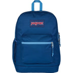 JanSport Cross Town Plus Laptop Backpack, 15 Inch Transfer - Color Block Navy - Photo 2