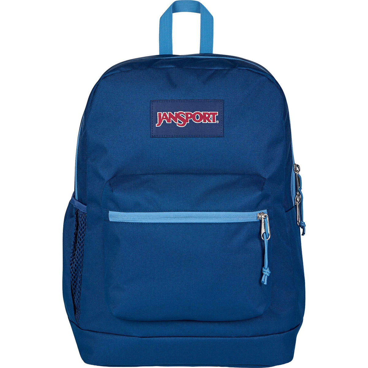 JanSport Cross Town Plus Laptop Backpack, 15 Inch Transfer - Color Block Navy - Photo 2