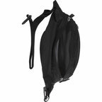 JanSport Fifth Avenue Waist Pack in Recycled Polyester Embroidery - Black - Top