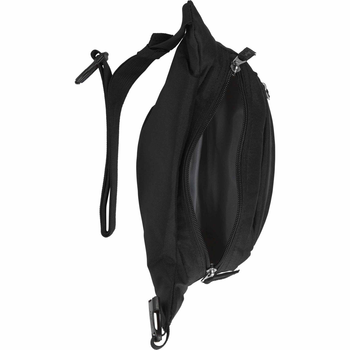 JanSport Fifth Avenue Waist Pack in Recycled Polyester Embroidery - Black - Top