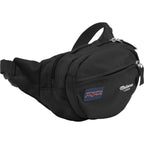 JanSport Fifth Avenue Waist Pack in Recycled Polyester Transfer - Black - Right Angle