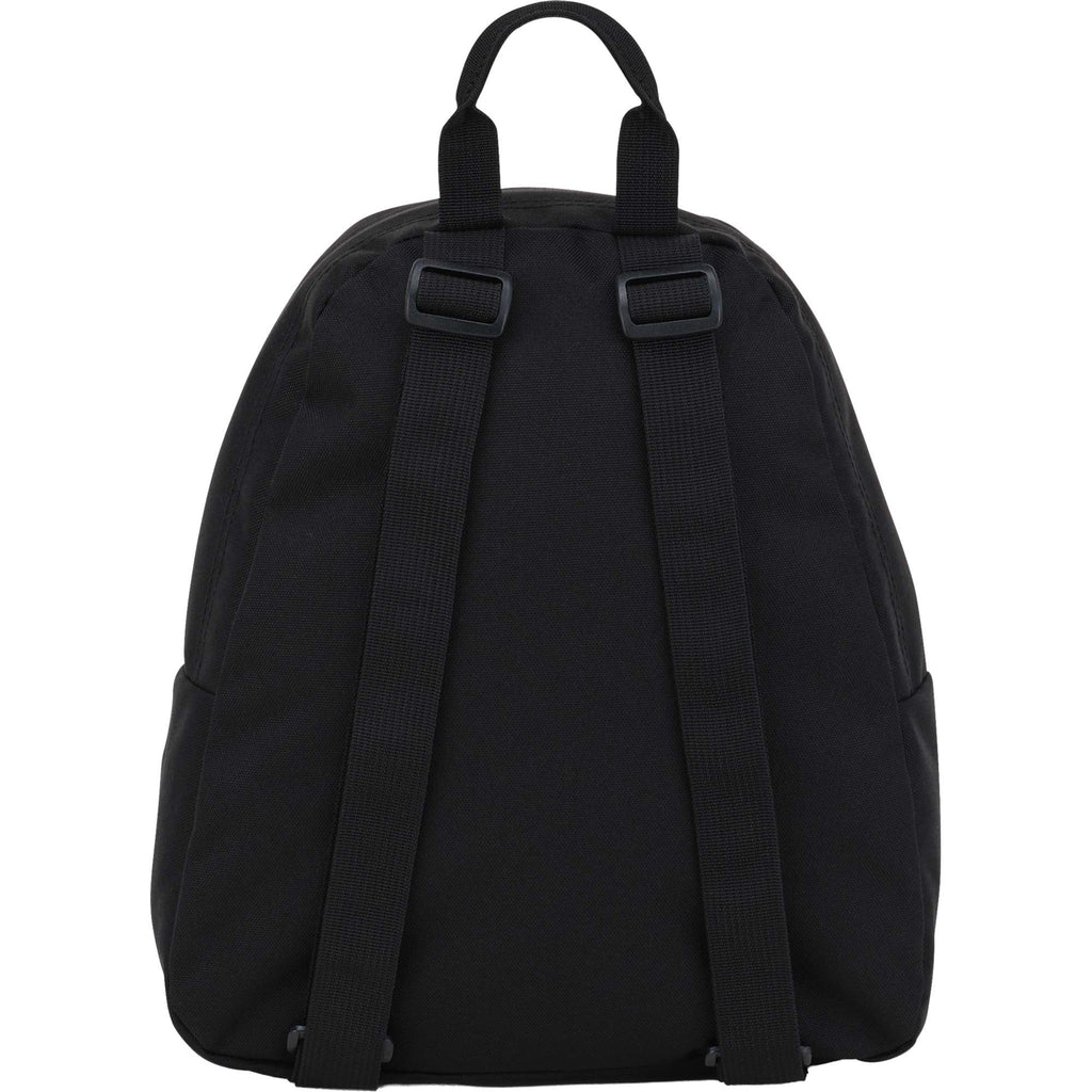 JanSport Half Pint Mini Backpack in Recycled PET - Black - Back