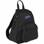 JanSport Half Pint Mini Backpack in Recycled PET - Black - Right Angle