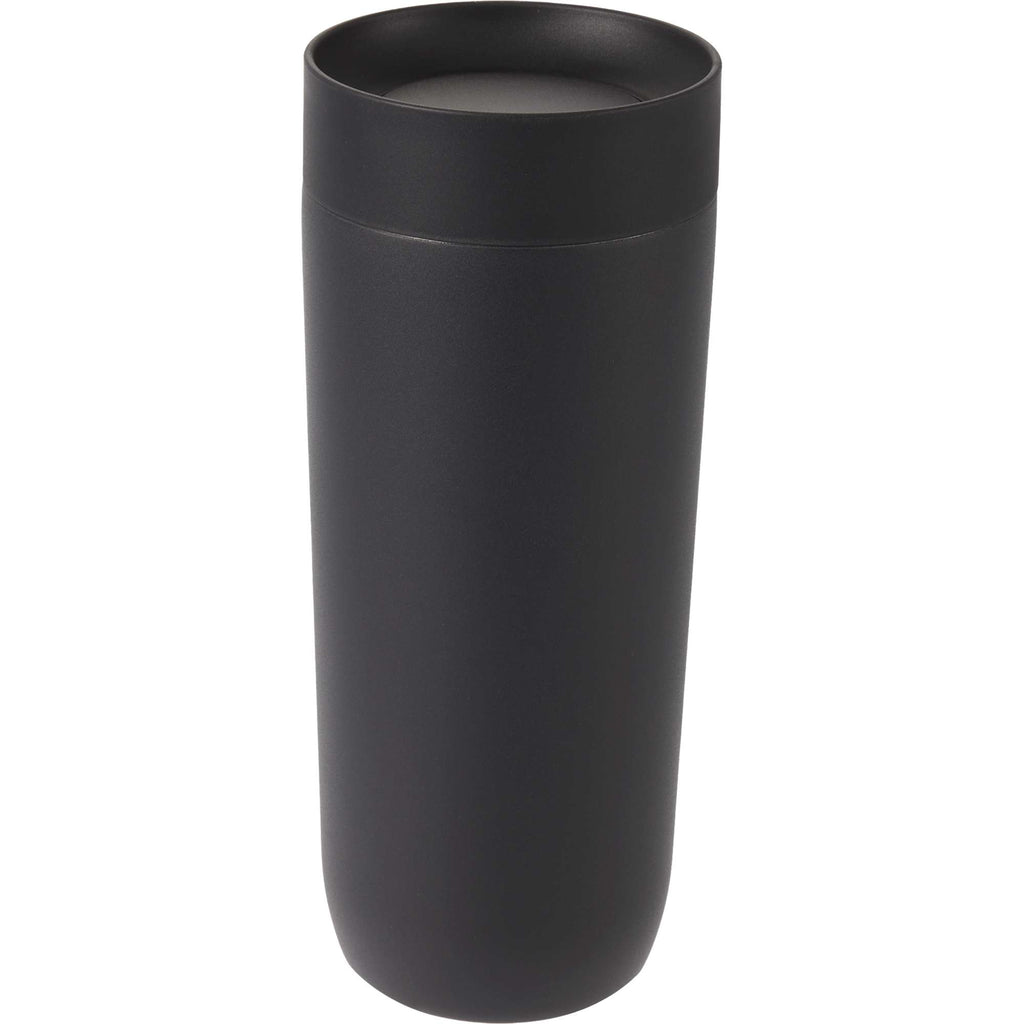Jared Tumbler with 360 Degree Sip Lid, 16 oz - Black - Back