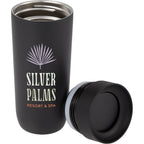 Jared Tumbler with 360 Degree Sip Lid, 16 oz - Black - Detail