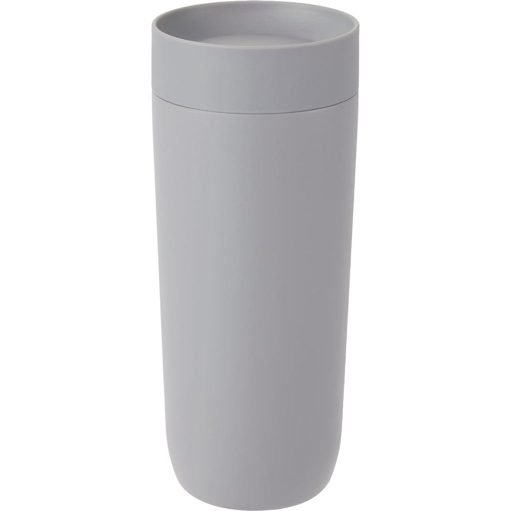 Jared Tumbler with 360 Degree Sip Lid, 16 oz Laser Engraving - Stone - Back
