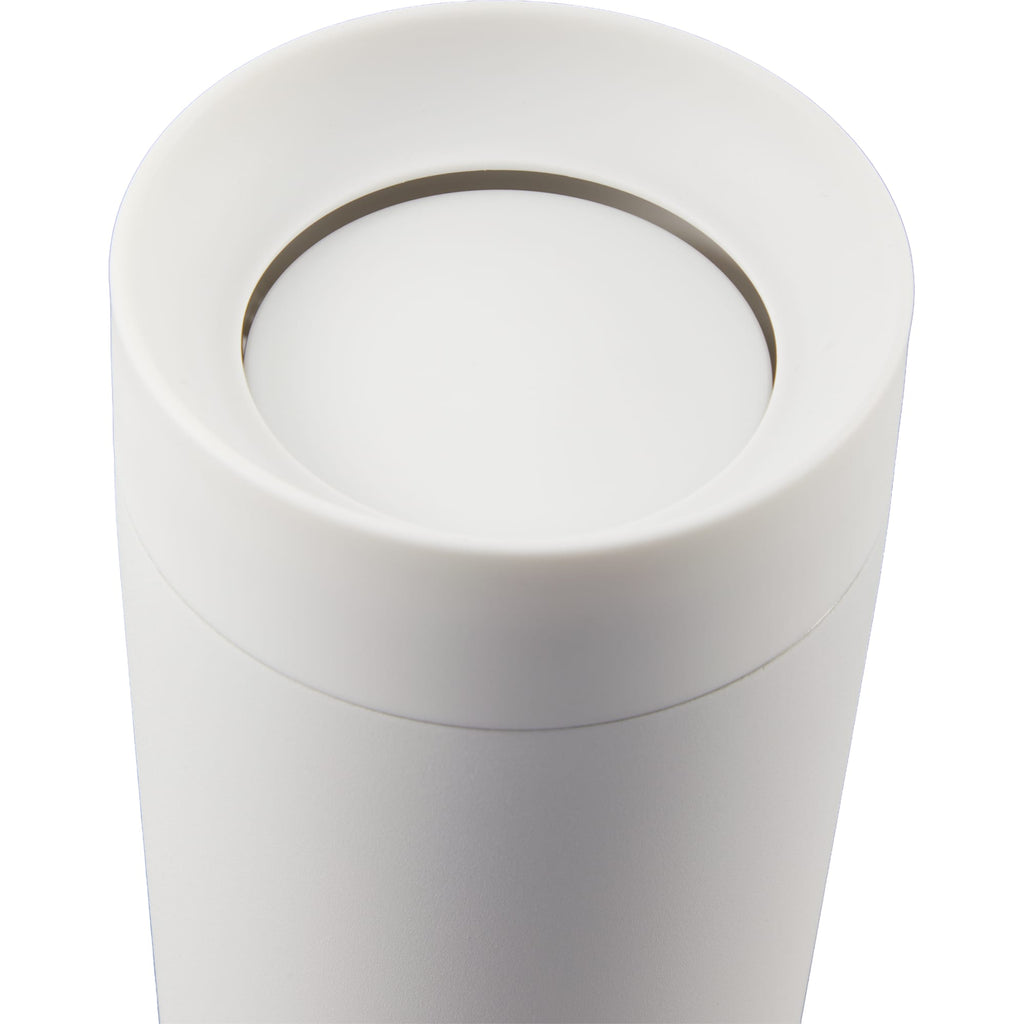 Jared Tumbler with 360 Degree Sip Lid, 16 oz Laser Engraving - White - Detail 3