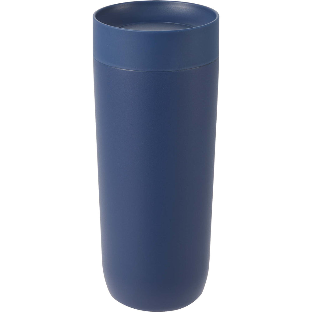 Jared Tumbler with 360 Degree Sip Lid, 16 oz - Navy - Back