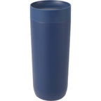 Jared Tumbler with 360 Degree Sip Lid, 16 oz - Navy - Back