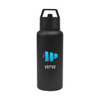 Jasper Recycled Stainless Steel Bottle, 32 oz - Black - Colorbrite