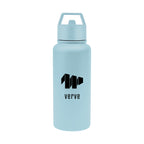 Jasper Recycled Stainless Steel Bottle, 32 oz Laser Engraving - Light Blue - Silk Screen