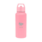 Jasper Recycled Stainless Steel Bottle, 32 oz Laser Engraving - Pink - Laser Engraving